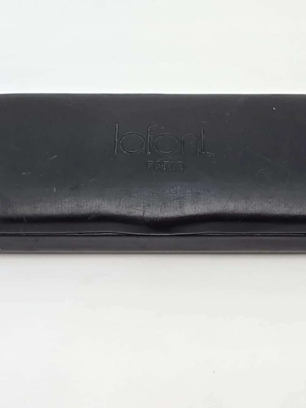 Jean Lafont Paris Saveur 100 Black Leopard Cat Eye Eyeglasses Frame w/ Case 53mm